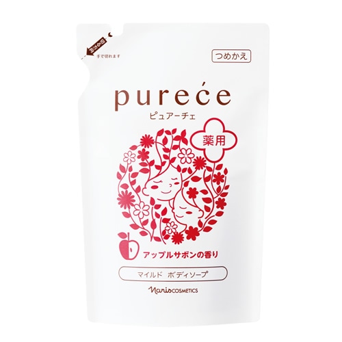 薬用 マイルド ボディソープ AS カエ アップルサボン