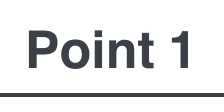 Point 01