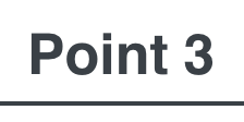 Point 03